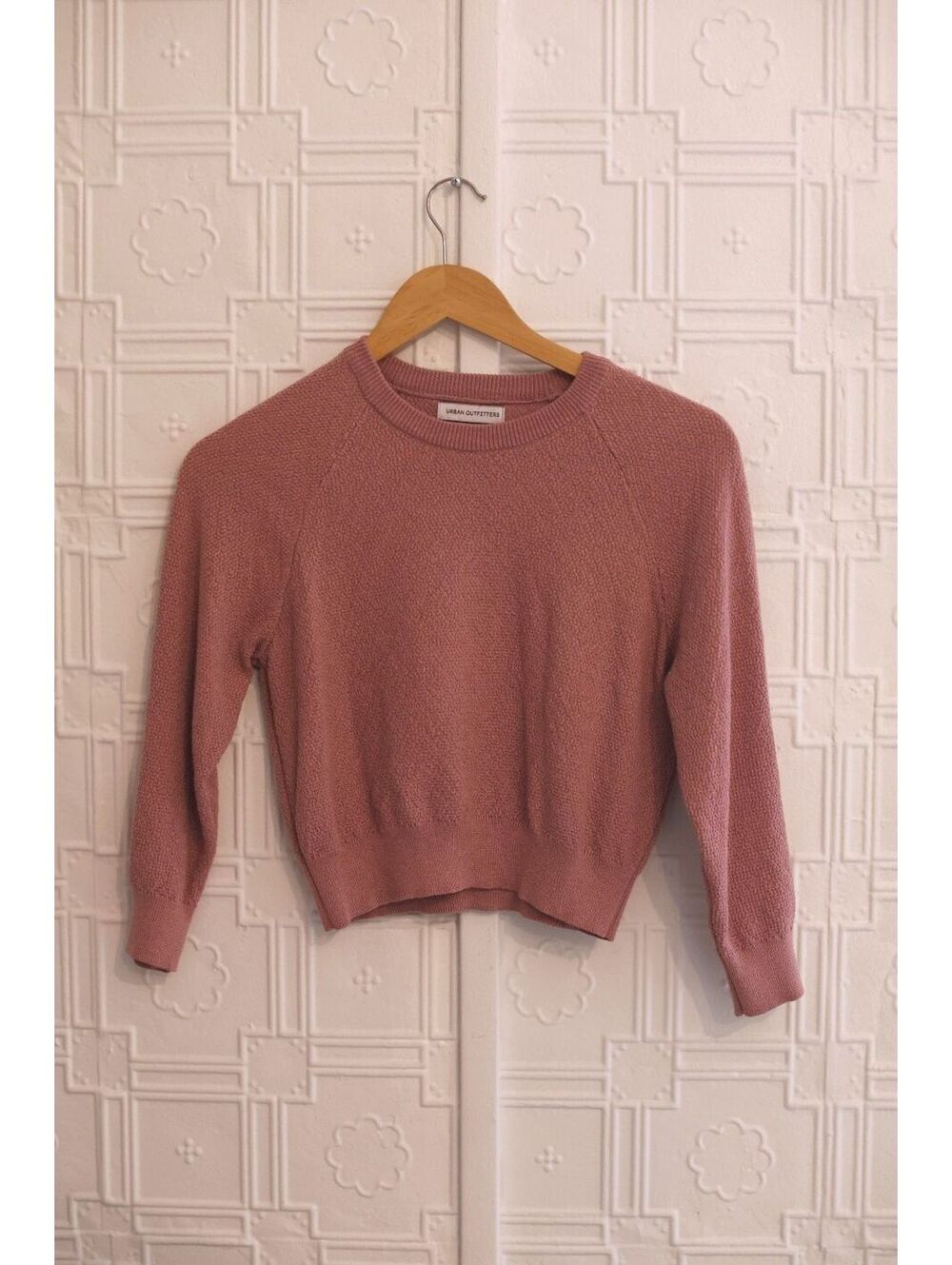 Urban Outfitters Mauve Textured Pullover Sweater Size M